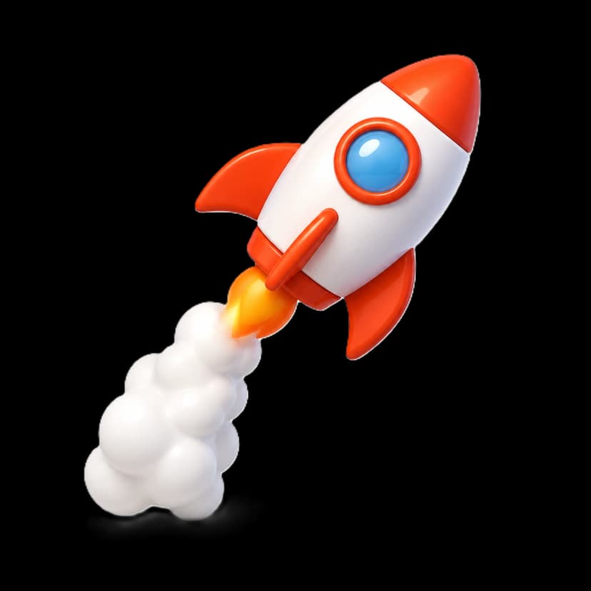 A rocket launching, representing Kytocode's mission