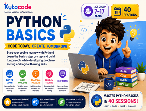 Python Basics – Learn, Code & Build